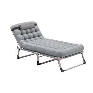 Skyhope-D <span class=keywords><strong>Lit</strong></span> de camp de voyage en plein air portable avec cadre en acier <span class=keywords><strong>Lit</strong></span> pliable en tissu Oxford <span class=keywords><strong>double</strong></span> couche <span class=keywords><strong>pour</strong></span> un usage domestique - Product Image 2