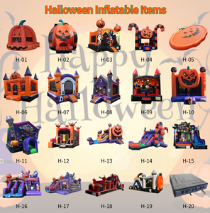 Commerciale di Halloween teschio di salto gonfiabile castello Jumper bambini gonfiabile <span class=keywords><strong>case</strong></span> infestate per adulti casa di rimbalzo per il partito - Product Image 5