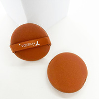 Nouvelle éponge à maquillage colorée en forme de coussin d'air, éponge cosmétique violette, éponge liquide pour crème BB, éponge spéciale douce pour le maquillage