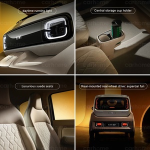 New Energy Mini <span class=keywords><strong>4</strong></span> Ruedas Cuatro Ruedas Vehículo Eléctrico Micro Coche Bajo Costo - Product Image 6