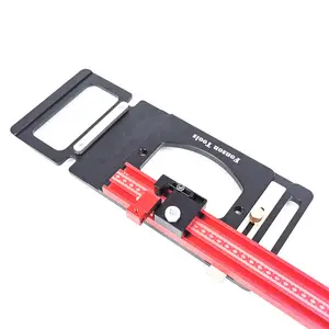 Aluminum Alloy Track Saw Square Guide Rail Square Woodworking 90 Degree Right Angle Guide Plate Square Cutting Everytime