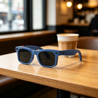 Lunettes audio sans fil avec caméra intégrée, prise en charge de la prise de photos et de vidéos pour une utilisation quotidienne en extérieur
