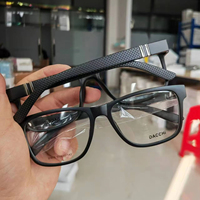 Lunettes anti-lumière bleue en plastique à monture carrée pleine, motif uni, pour visage en diamant, unisexe, adultes - Anti-lumière bleue rapide, Chine Zhejiang