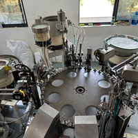 Équipement d'assemblage automatique pour pompe à vis, alimentation par le corps de la pompe, inspection, assemblage de pompe à lotion à vis, machine d'assemblage en 7 pièces