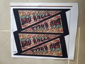 Bán Buôn Tùy Chỉnh Thăng Hoa Tam Giác Treo Cờ Biểu Ngữ Cờ Cờ Chất Lượng Cao Khuyến Mại Handmade Cảm Thấy Cờ Cảm Thấy Cờ - Product Image 6