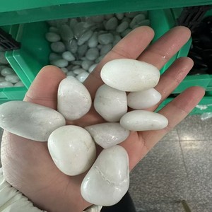 Cao đánh bóng sông vòi hoa sen tầng đá Cobble & sỏi đánh bóng trắng sỏi cảnh quan đá - Product Image 4