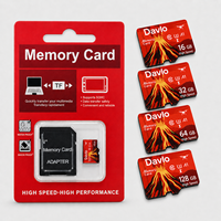 Carte mémoire SD en plastique haute endurance pour caméra IP CCTV, marque blanche industrielle, 32 Go, 64 Go, 128 Go, 256 Go, C10, U1, U3, sécurisée