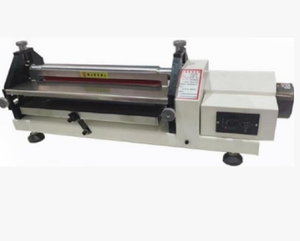 Machine à coller électrique à colle blanche, à vitesse réglable, pour adhésifs à base d'eau, avec rouleau applicateur, machine à coller double face - Product Image 4