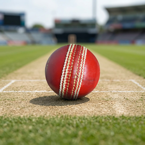 Premium Quality Leather Cricket <b>Ball</b> Heavyweight Red Color Polishing Durable Ambidextrous Cricket Training Outdoor Use - Product Image 2