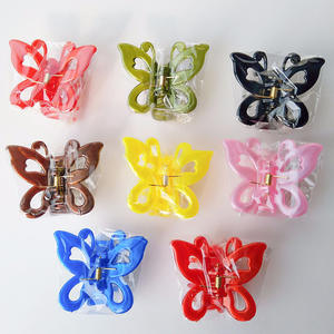 Pince à cheveux papillon, pack multicolore assorti, accessoire capillaire de vendeur ambulant de grand magasin à un yuan, petite marchandise de Yiwu - Product Image 2