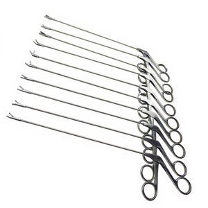 Ensemble de forceps de chirurgie laryngée micro ORL de 10 pièces, biopsie de pince à ciseaux - Product Image 1