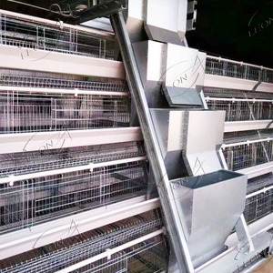 Abd'de tavuk kümesi için düşük fiyat galvanizli tel örgü a tipi büyük katmanlı tavuk kafesleri - Product Image 4