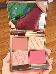 Set de Rubor e Iluminador Facial Mineral Orgánico Vegetariano Personalizado al por Mayor para Mujer, de Larga Duración y Resistente al Agua - Product Image 6