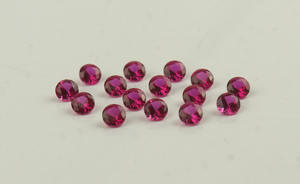 Gema de Rubí Natural de 8 mm y 2.25 Ct, Corte Brillante Redondo, Creada en Laboratorio, para Joyería - Product Image 4