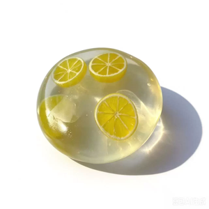 Jouet anti-stress en forme de boule de noix de coco, brillant, malléable et non rebondissant, vente en gros - Product Image 5