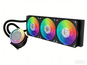 Ventilador de Difusión de Agua SilverStone Frost Knight 240/360 ARGB, Ventilador de Bajo Ruido y Alta Eficiencia ARGB Blanco/Negro - Product Image 2