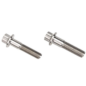 Hợp kim Titan M7 M8 12 điểm đầu bu lông mặt bích chia vành bánh xe bu lông m7x32 - Product Image 5