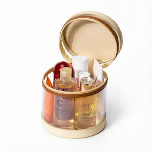 Sac de toilette transparent <span class=keywords><strong>chic</strong></span> personnalisé KONCAI, luxe abordable, étanche, pour la plage et les voyages - Product Image 5