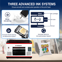 Imprimante à tête DTG A3 Erasmart fabriquée en Chine, fabricant professionnel de machines d'impression textile sur tissu