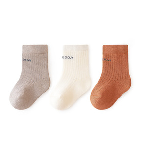 3 Paar Pack Pasgeboren <span class=keywords><strong>Baby</strong></span> Sokken <span class=keywords><strong>Set</strong></span> Unisex Jongen Meisje 0-6 Maand Nieuw Geboren Schattige Gekamde Katoenen <span class=keywords><strong>Baby</strong></span> Sokken - Product Image 1