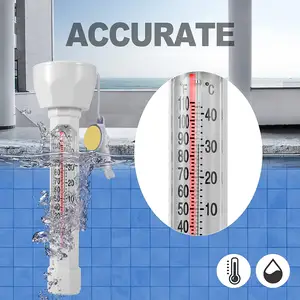 Termometro digitale per piscina con acqua termale per interni di grandi dimensioni di vendita calda galleggiante