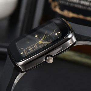 Montre à Quartz Multifonctionnelle Carrée de 40,5 mm pour Hommes, Grand Cadran, Tendance Affaires, avec Diamants Incrustés et Chronomètre – Vente en Gros - Product Image 5