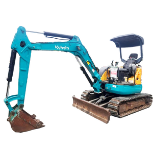 Miniexcavadora Kubota U30 Original Fabricada en Japón, 3 Toneladas, Hidráulica, con Motor, Caja de Cambios, Bomba PLC, Rodamientos y Martillo Rompedor - Product Image 2