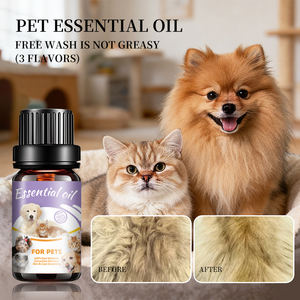 Huile de massage pour animaux de compagnie biologique, OEM personnalisé, ingrédients naturels biologiques, huile essentielle, santé de la peau et du pelage des chiens, désodorisation des animaux de compagnie - Product Image 6