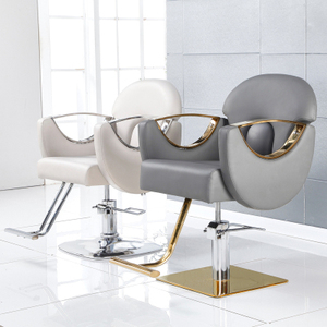 Nouvelle Chaise de Barbier Moderne et Simple, Tabouret Spécial de Salon de Coiffure et de Beauté pour la Coupe de Cheveux avec Fonction de Levage - Product Image 3