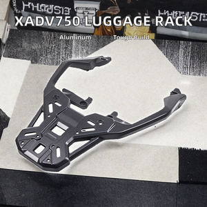 Porte-bagages arrière en aluminium avec dossier pour <span class=keywords><strong>Honda</strong></span> Forza 750 X-ADV 750, porte-bagages robuste pour modèles de scooters <span class=keywords><strong>Honda</strong></span>, vente en gros - Product Image 2