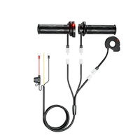Poignée chauffante Kewig pour moto, poignée chauffante intelligente 12V pour scooter, poignée chauffante électrique avec chargeur USB-C