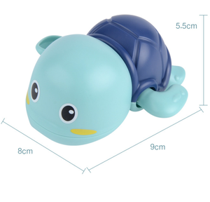 Hot bebê banheira flutuante chuveiro brinquedos natação tartarugas Clockwork classe aspersor crianças brinquedos banho vento acima brinquedos - Product Image 3