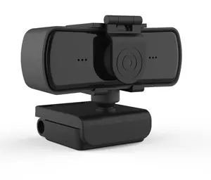 Webcam full HD 2K 1080p, caméra avec Microphone stéréo, USB, pour ordinateur de bureau