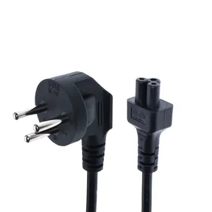 Israel SI32 Plug to IEC320 C5 Power cable,SII certification
