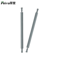 Amortisseur hydraulique silencieux en acier galvanisé inoxydable en gros - Amortisseur à fermeture douce personnalisable pour accessoires de meubles et quincaillerie