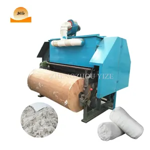 Baumwolle Umwandlung rolle Herstellung Baumwolle Coil Maschine Faser Splitter Kardier maschine Baumwolle Kämm maschine Zum Verkauf