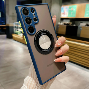 Coque pare-chocs de luxe pour <span class=keywords><strong>Galaxy</strong></span> <span class=keywords><strong>Samsung</strong></span> S23 Ultra S <span class=keywords><strong>23</strong></span> Plus, charge magnétique, transparente, antichoc, couverture arrière souple - Product Image 6