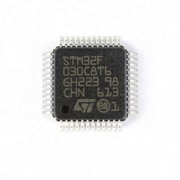 Electronic Components Stm32f030 Mcu 32-bit Stm32 Arm M0 Risc 64kb Flash Lqfp48 Stm32f030c8t6