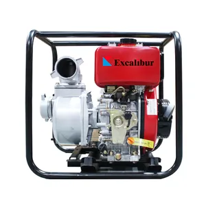 Водяные насосы Excalibur для дизельного двигателя, 2 дюйма, 10 л.с., 186FA, дизельный водяной насос, электрический старт