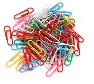 Le <span class=keywords><strong>pvc</strong></span> enduit coloré de 25mm trombones avec 100 pièces pour le bureau en utilisant - Product Image 2