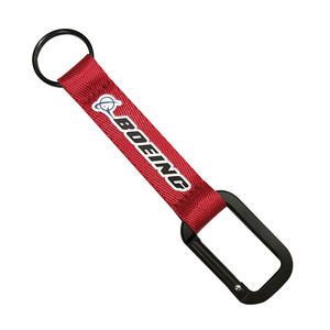 Thấp Moq Biểu Tượng Tùy Chỉnh Nylon Dây Buộc <span class=keywords><strong>Boeing</strong></span> Tay Cổ Tay Dây Buộc Keychain Dây Đeo Ngắn Dây Buộc Hàng Không Keychain - Product Image 6