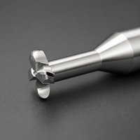 Fraise à rainurer CNC en carbure monobloc à 4 dents pour profilés aluminium, à profil T et à coins arrondis