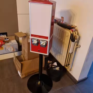 Máy bán hàng tự động hình dán thẻ bài hoạt hình màu trắng - Product Image 2