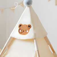 Tente tipi en bois de qualité supérieure pour enfants, pour chambre à coucher et salle de jeux