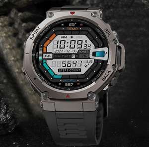 DM58 Multi Sports Mode Robuste Extérieur GPS BT Appelant Montre Intelligente 1.43 ''Amoled Boussole Altitude 5ATM Étanche Montre Intelligente 2024 - Product Image 6