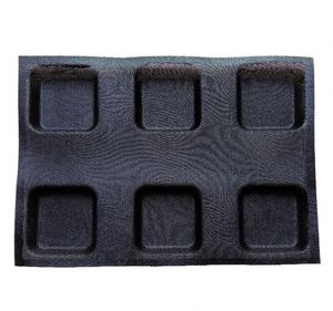 Molde para Hornear de Silicona Platino de 24 Cavidades, Resistente a Altas Temperaturas, Herramientas de Fibra de Vidrio Transpirables para Repostería - Product Image 1