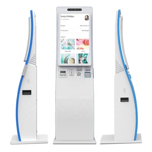 INSOVISION - Terminal de Autoservicio Personalizado con Pantalla Táctil de 32 Pulgadas, Sistema Android, Impresora A4, Lector de Tarjetas, Cámara y Kiosco de Pago - Product Image 1