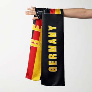 Bufanda de Fútbol Acrílica con Logotipo Personalizado, Tejido Jacquard, 13x135cm, Promoción del Día Nacional, Artículos para Fiestas - Product Image 4