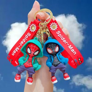 Nuovo Ciondolo Portachiavi Spider-Man Serie <span class=keywords><strong>Marvel</strong></span> in Silicone, Charm per Borsa di Coppia, per <span class=keywords><strong>Accessori</strong></span> (Ideale per Claw Machine) - Product Image 2
