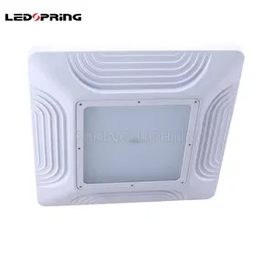 주유소 주유소 조명을위한 천장 매입 파이프 장착 150W LED 캐노피 조명 옵션